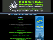 Tablet Screenshot of ddsaferidertrainingbirtley.co.uk